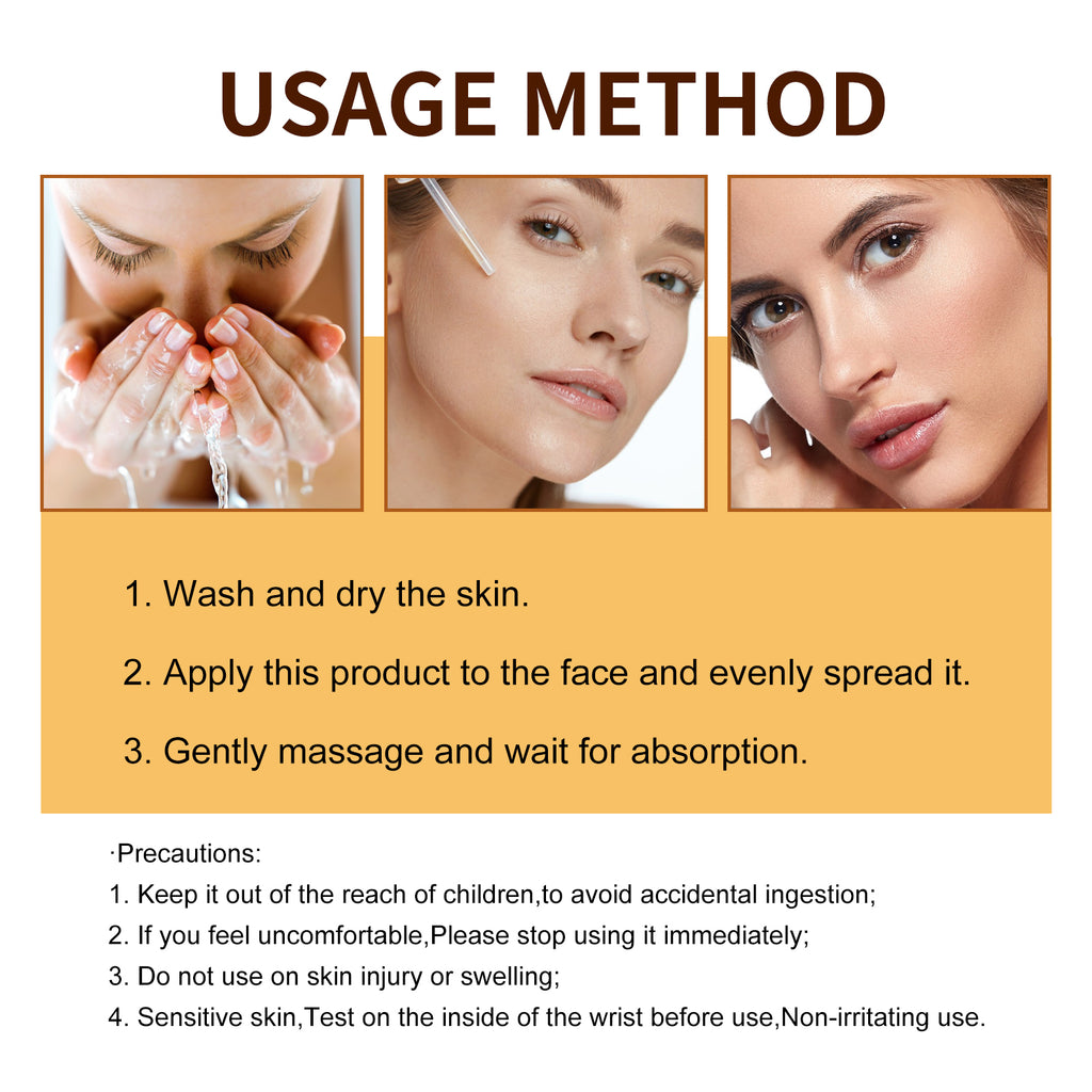 EELHOE Facial Tanning Essence - Sunless Self-Tanner for Natural Bronzed Glow