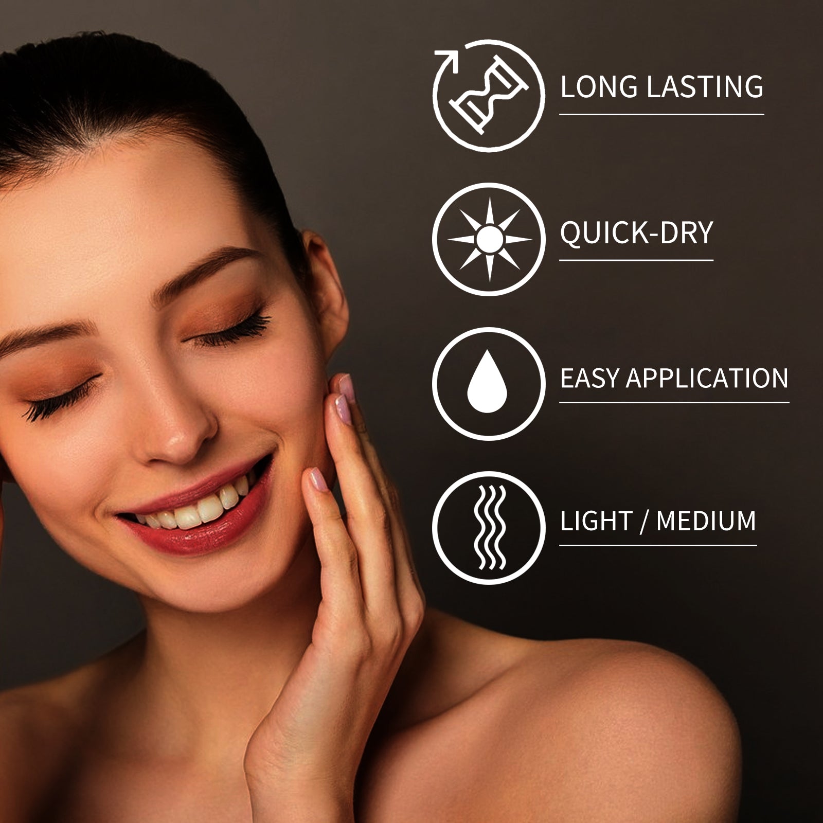 EELHOE Facial Tanning Essence - Sunless Self-Tanner for Natural Bronzed Glow