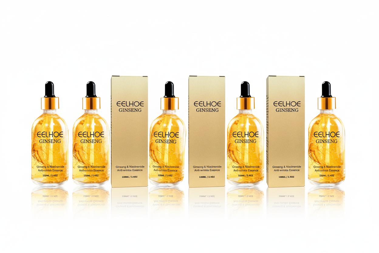 6 EELHOE Ginseng bottles and boxes