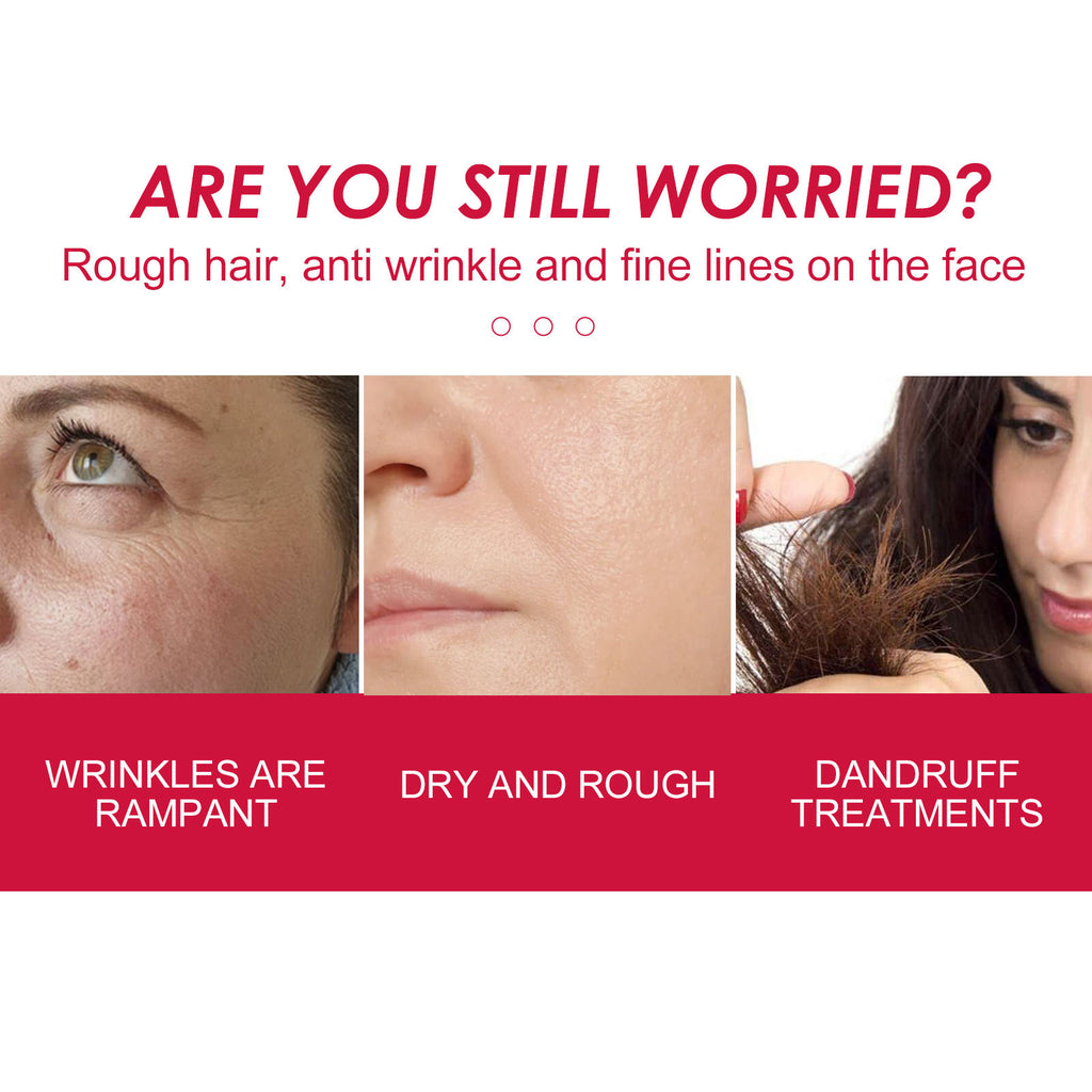 EELHOE Rosehip Facial Oil - Multi-Purpose Hydrating Oil for Face, Body & Hair