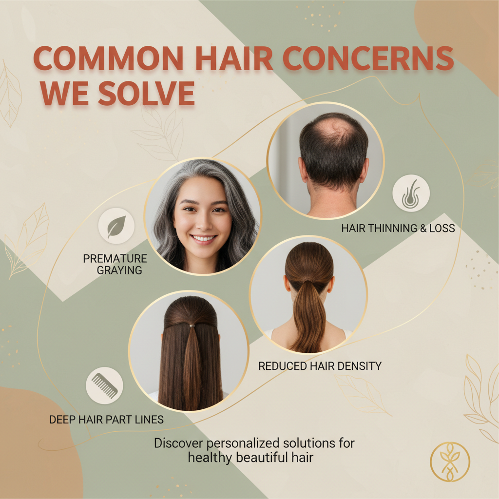 Modern hair concerns solution image